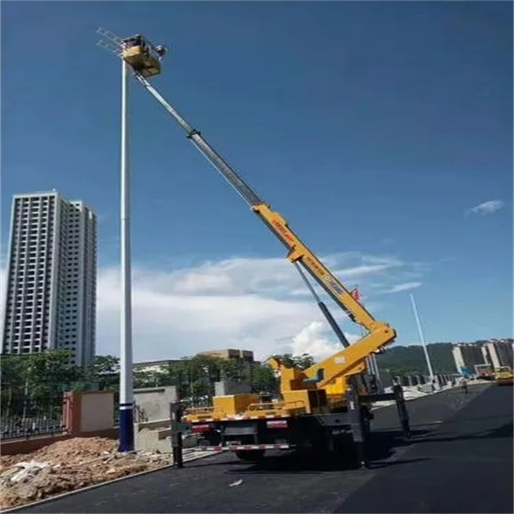 南江维修路灯的曲臂升降车出租